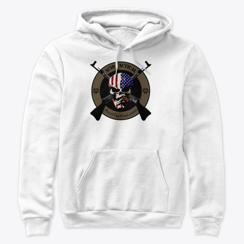 Acid Patriot Skull Logo