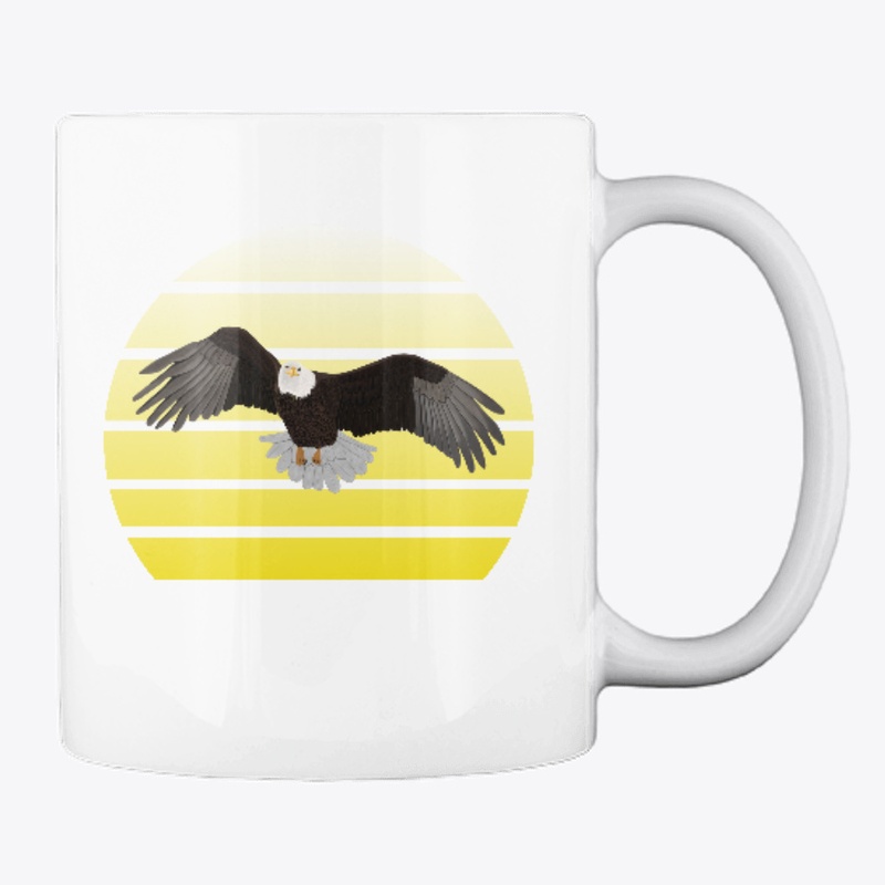 jz.birds Bald Eagle Bird Animal Art