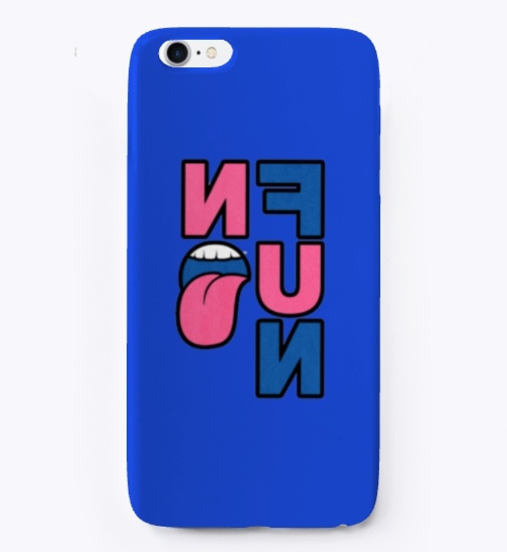 NO FUN Pinky Blue LOGO