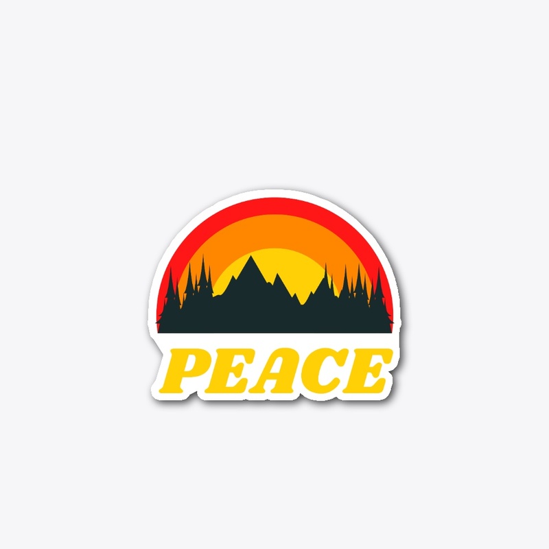 Peace with sunrise