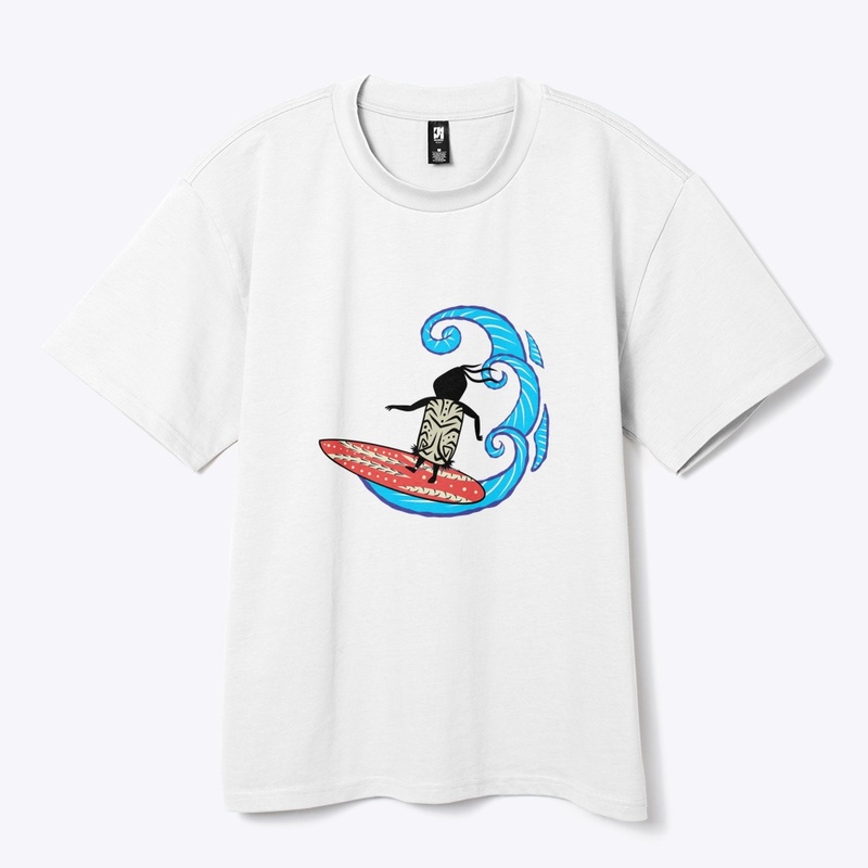 Surfing Big Waves in the Ocean