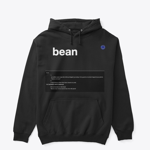 Bean   Itz Wazy Black Maglietta Front