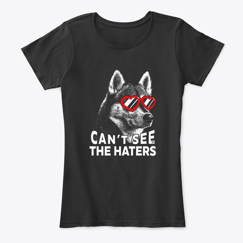 Siberian Husky Can't See T-Shirt