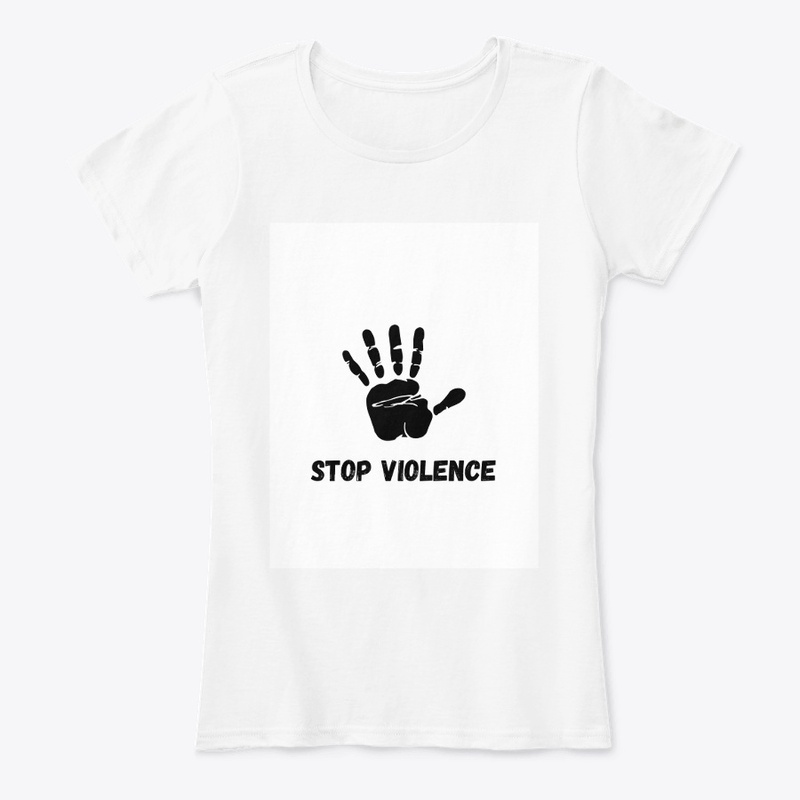 Stop violence design customize 