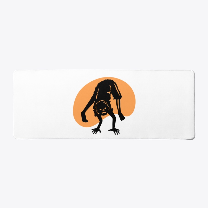Vintage Orange Sunset Creature Tee