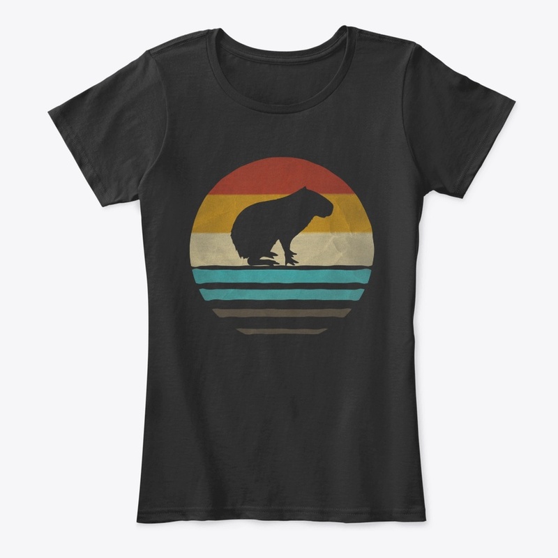 Vintage Capybara Lover Gift
