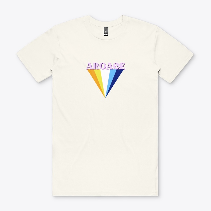 Aroace Pride Flag Triangle - Center