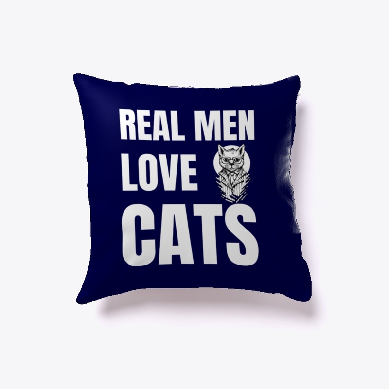REAL MEN LOVE CATS T SHIRT, GIFT TSHIRT.