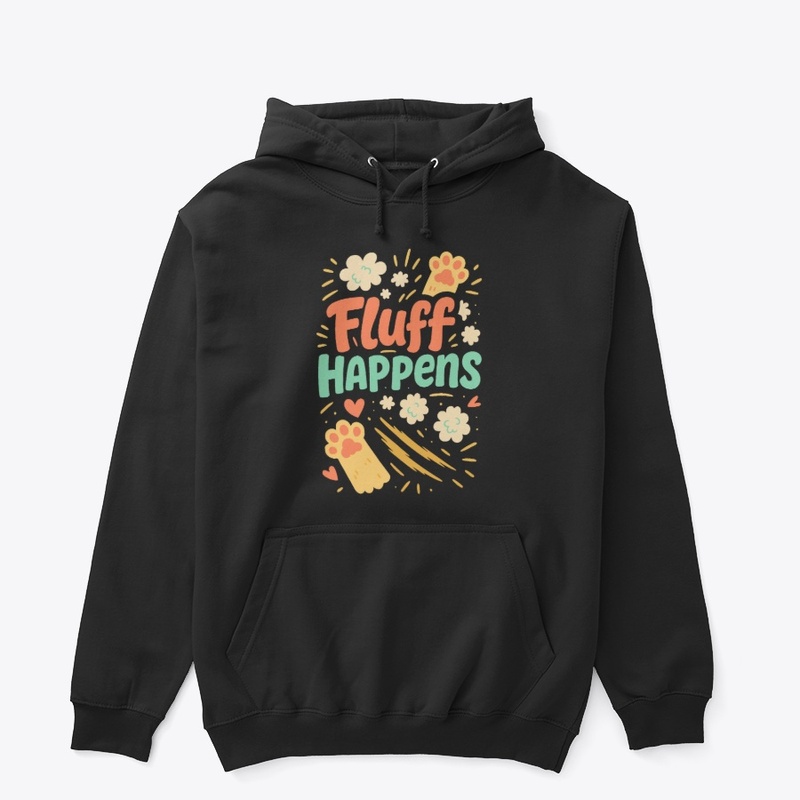 Fluff Happens – Maine Coon Cat Quote 