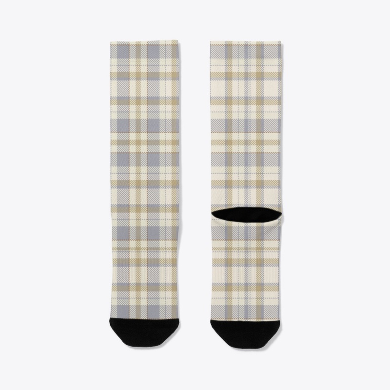 Plaid socks