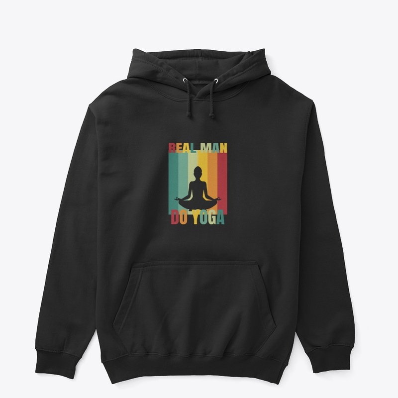 Real Man Do Yoga vector t shirt