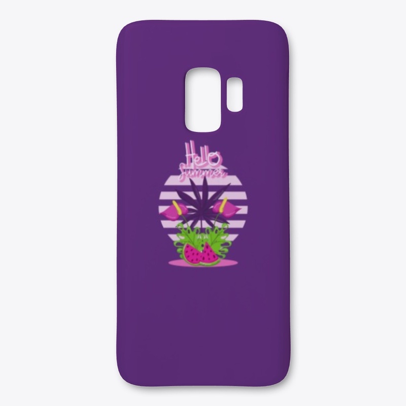 Hello Summer | ice cream cone, watermelo