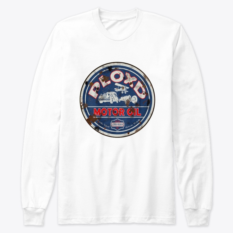 label oil ploxd vintage