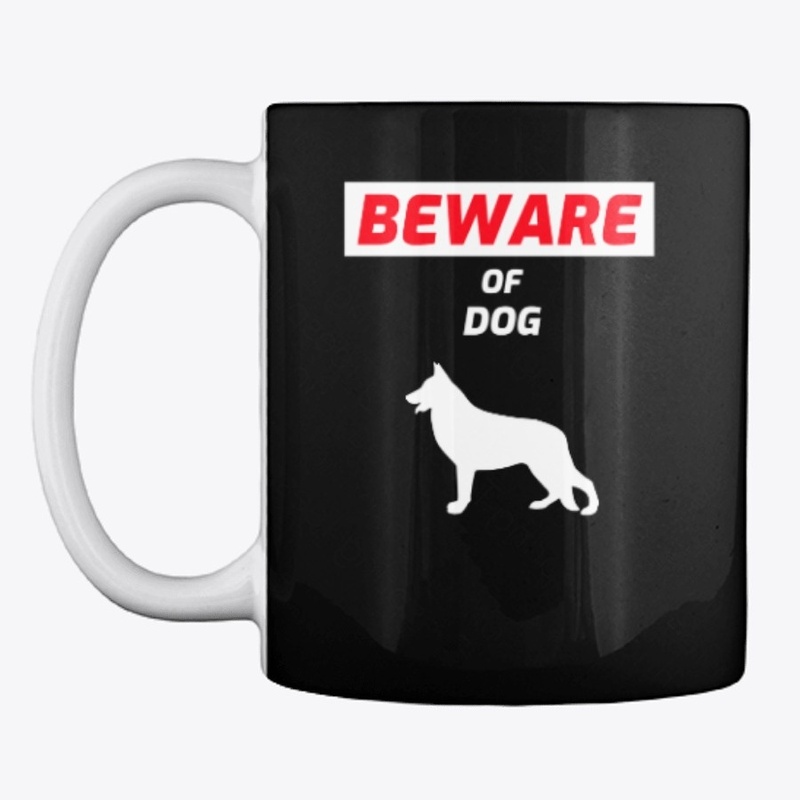Beware Of Dog Funny Cute Pet Meme