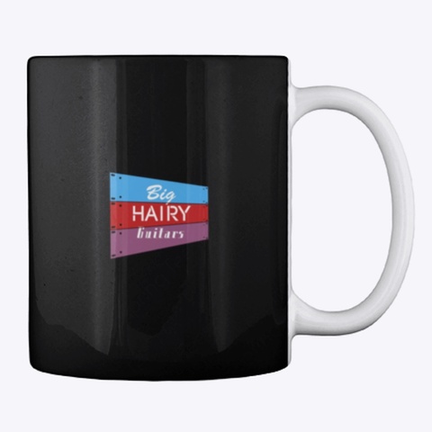 Amp Smasher Mug Black T-Shirt Back