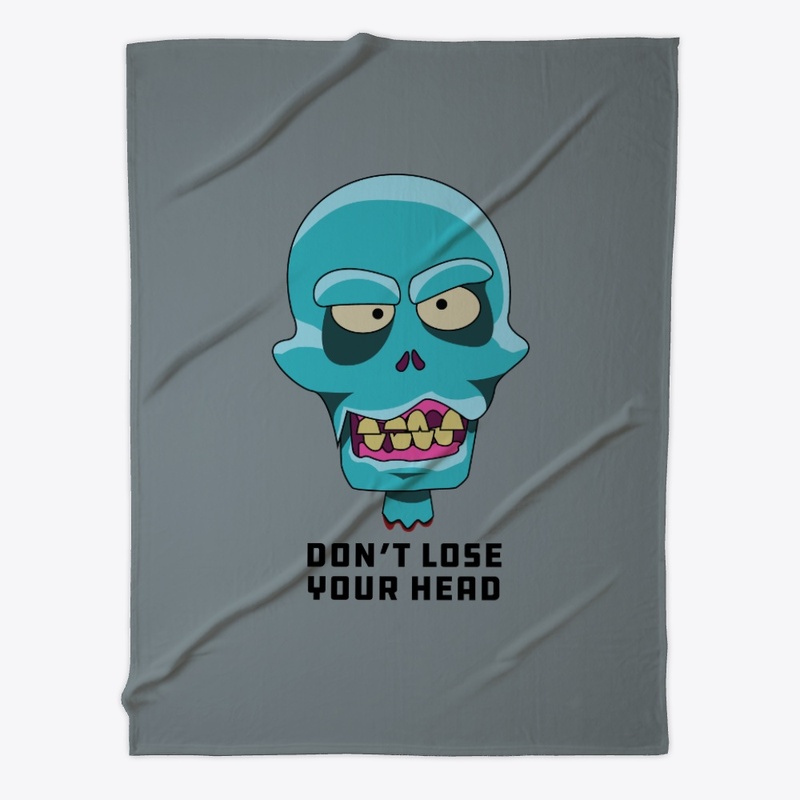 Funny Severed Zombie Head