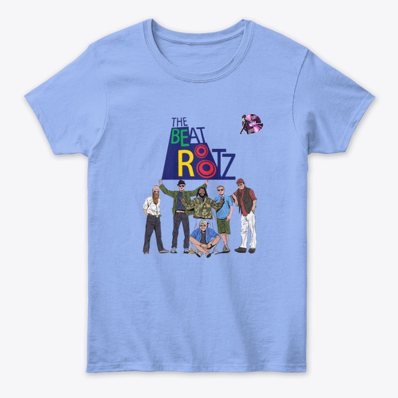 THE BEAT ROOTZ with TOP RIZZ LOGO