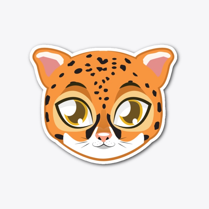 Animal face clipart, Cute Tiger Clipart