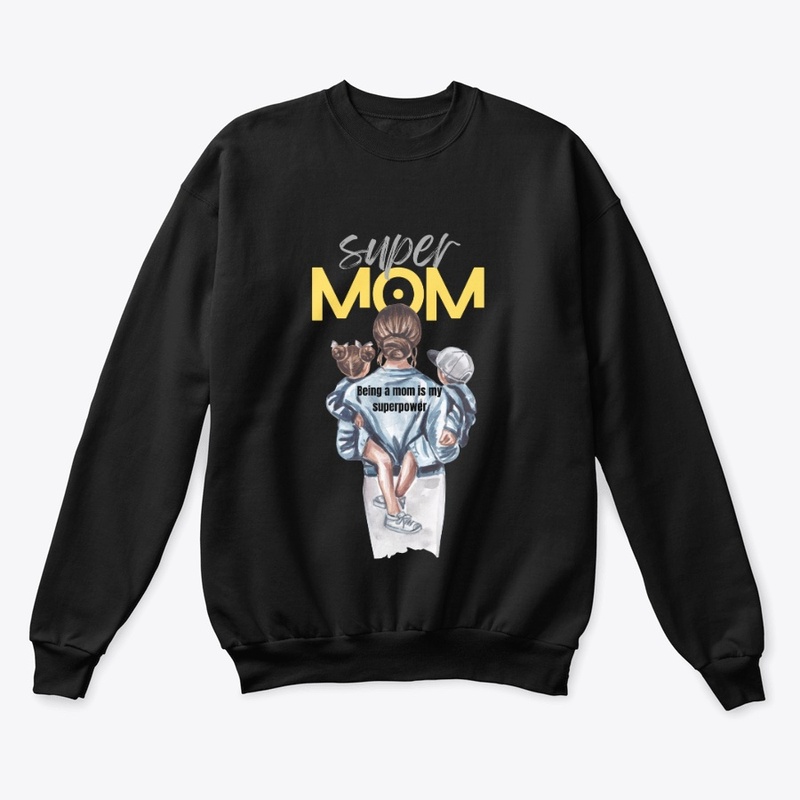Super Mom Unisex Heavy Cotton Tee 