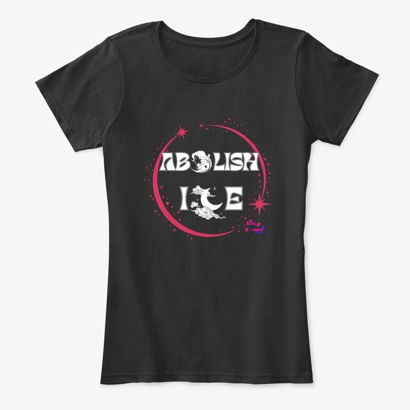 Abolish Ice moon &amp; stars