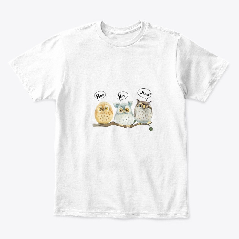 Hoo Hoo Whom Owl. Gift for bird lovers