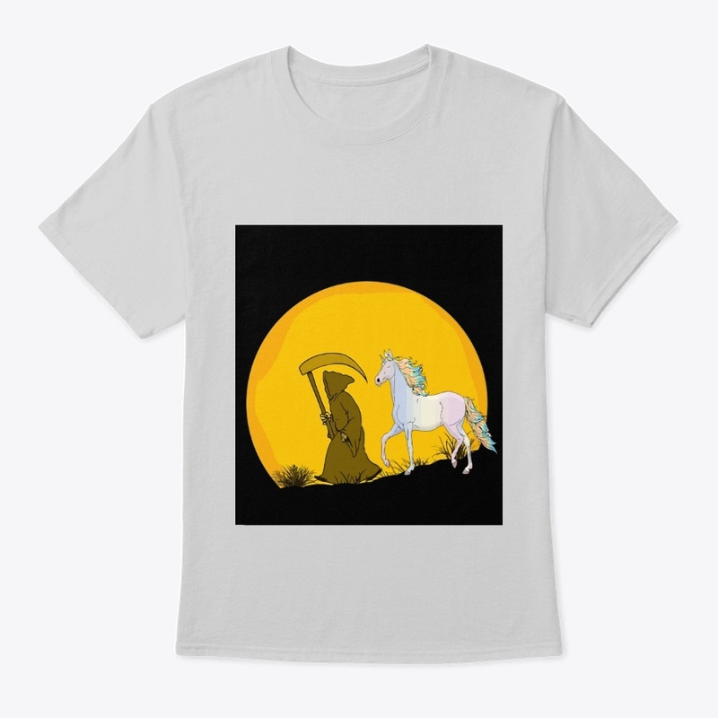 Grim Reaper & Unicorn T-Shirt
