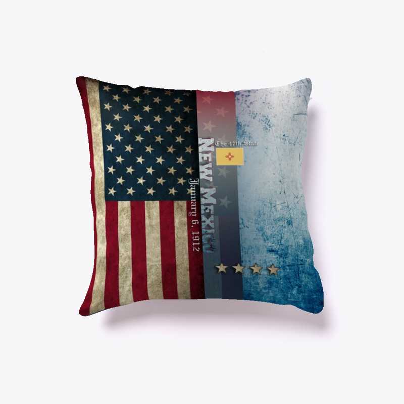 State of New Mexico Flag Pillow