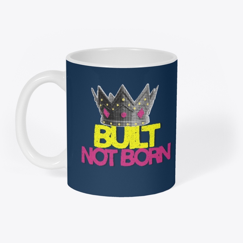 Built Not Born Motivational Crow 