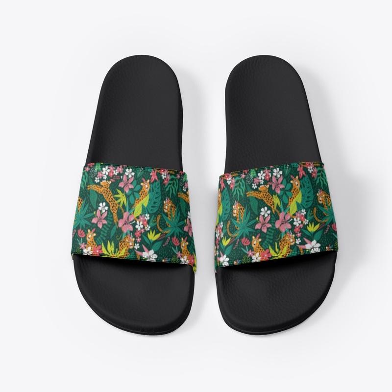 Best Selling Leopard   tropical leaves