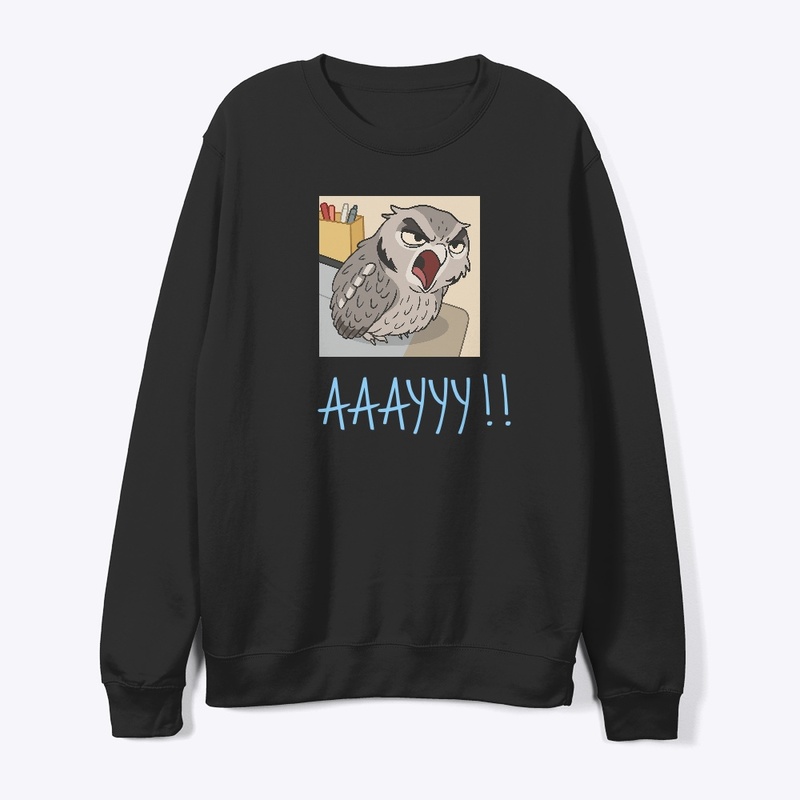 Angry Owl Yelling at the World