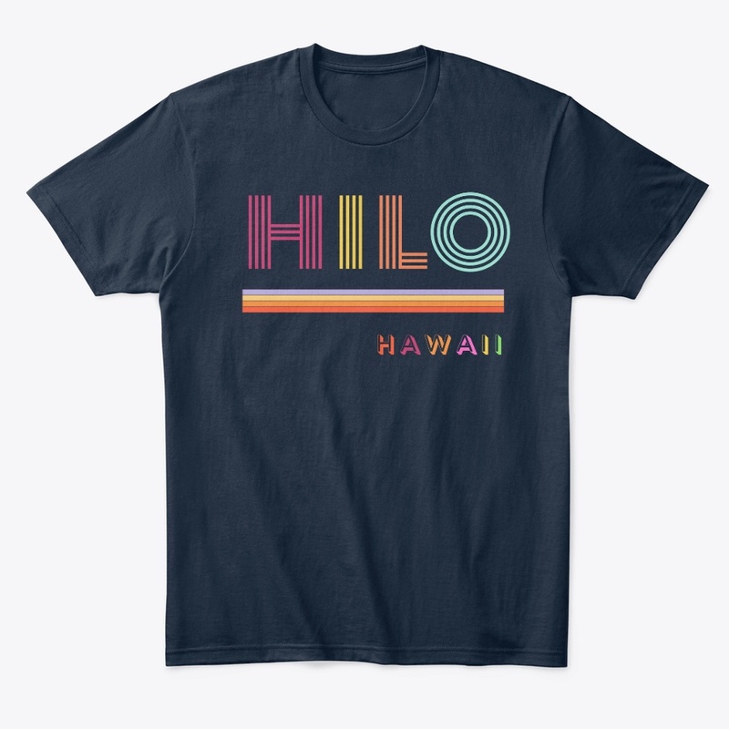 Hilo Hawaii Retro Throwback