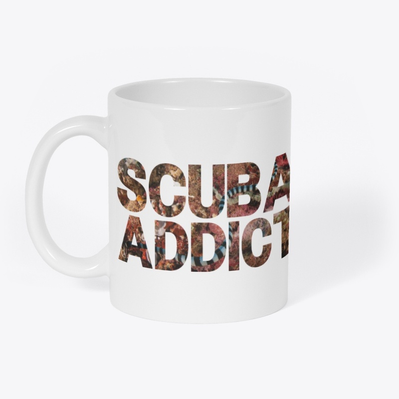 Scuba addict sea snake