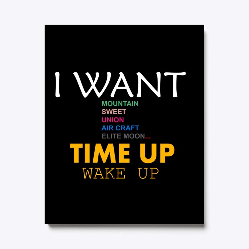 Time to wake up 