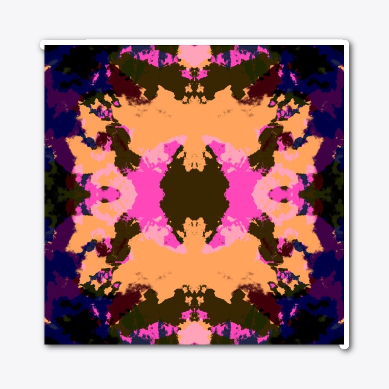 Katsue - Pink Batik Camouflage Mandala