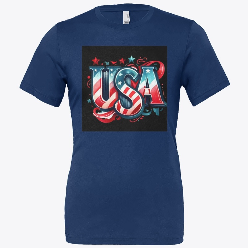 USA t shirt on top selling 
