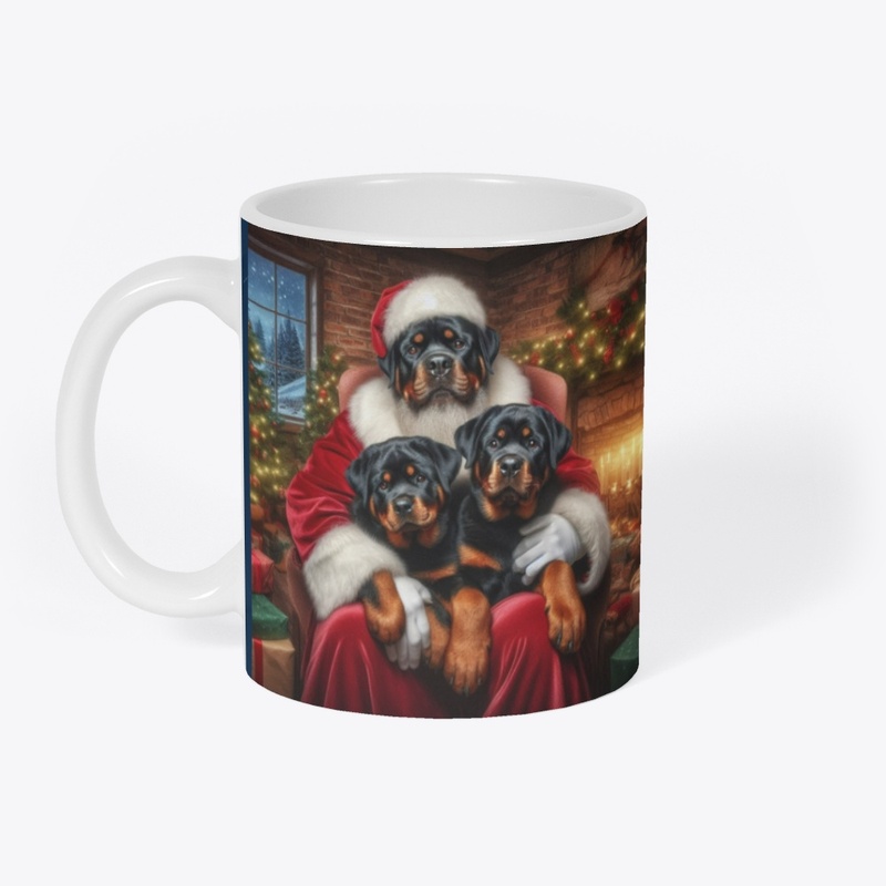 Rottweiler's Christmas Eve