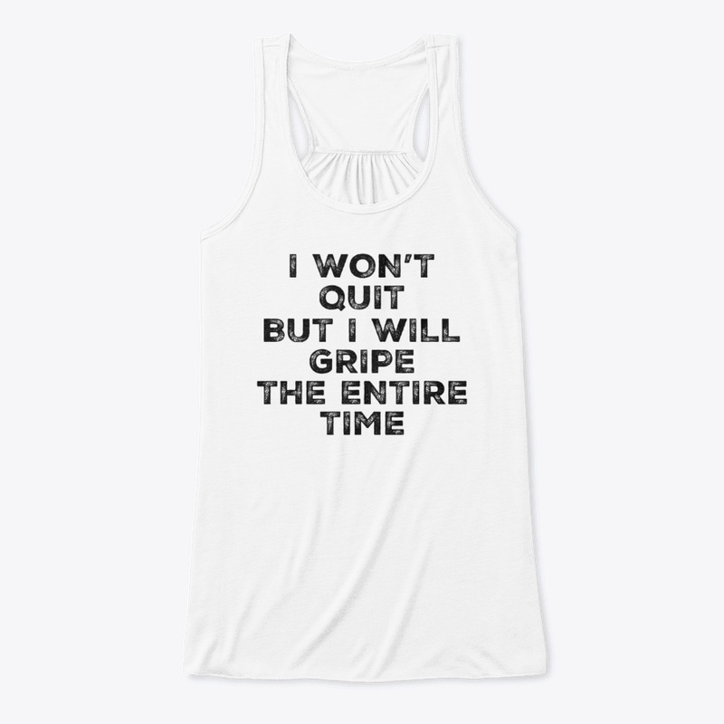 I Won't Quit
