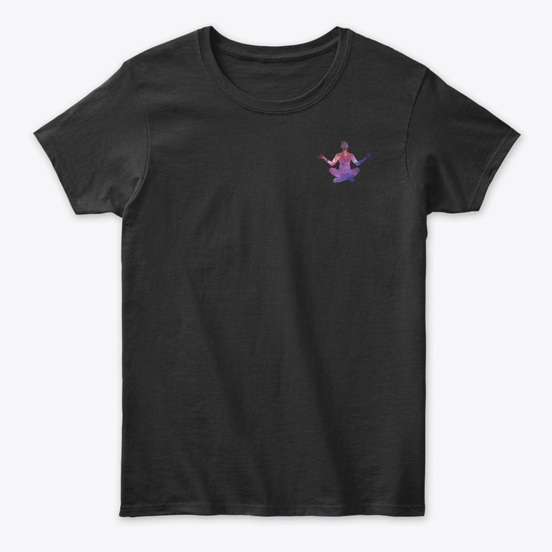 yoga printed  T shirt