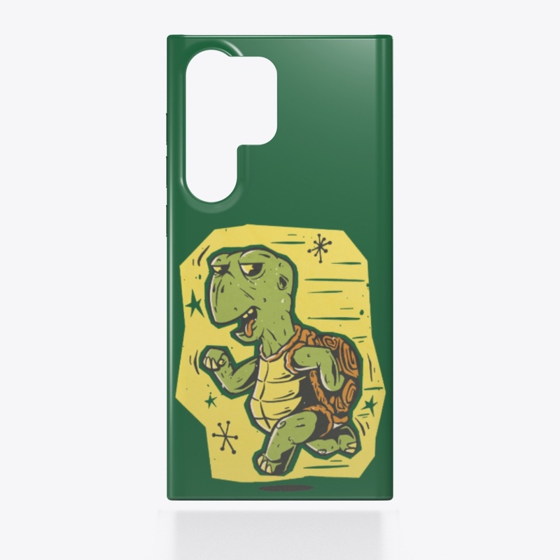 Funny Turtle Trying Hard
