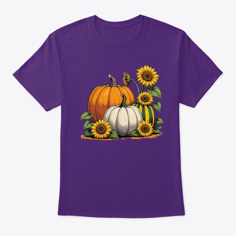 Pumpkins & Sunflowers Trio