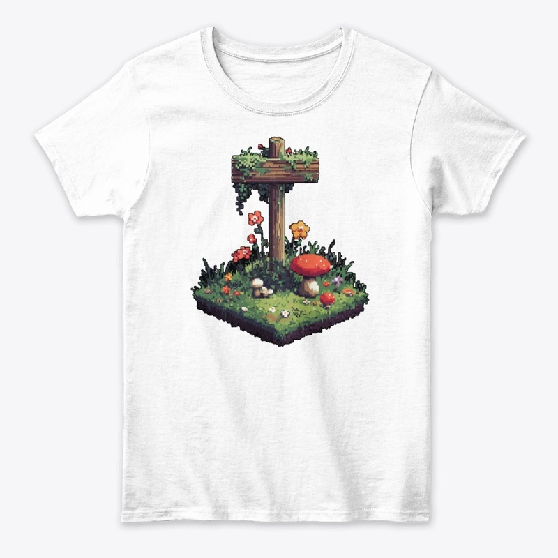 Nature’s Bicycle Pixel Artwork