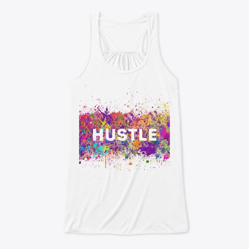 HUSTLE  - Paint Splattered 