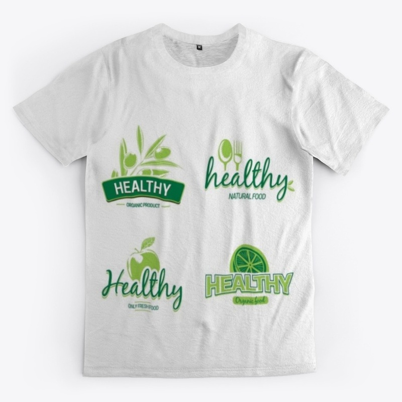 Eat Healthy Be Healthy         #T-Shirts