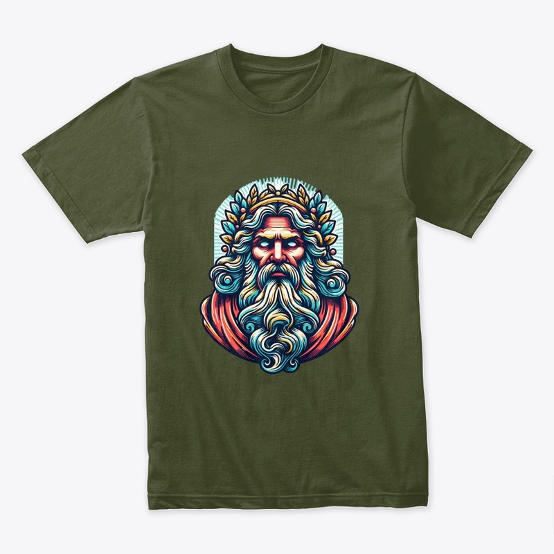 Greek Deity Zeus Design 1