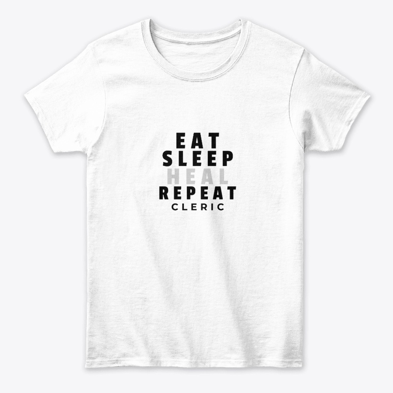 DnD - Eat Sleep Heal Repeat - Dark
