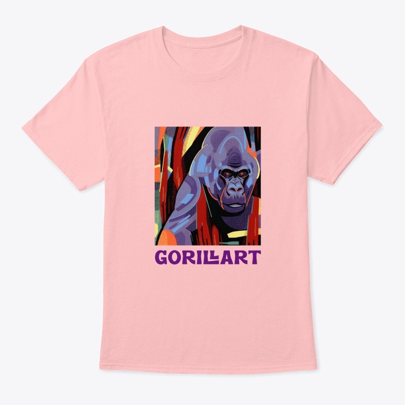 Gorillart Abstract Painting Gorilla