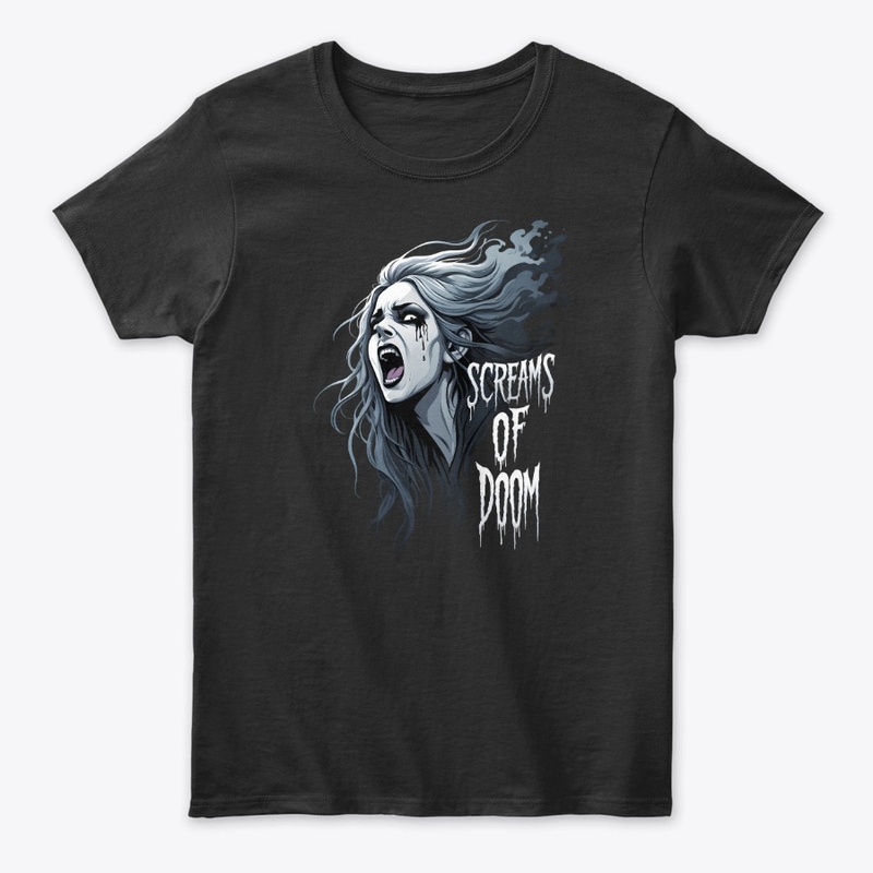 Banshee’s Wailing Cry Horror Design