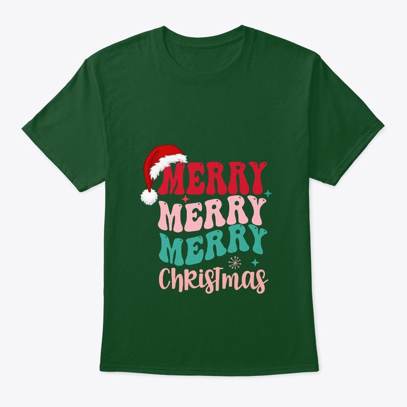 "Many Christmas Wishes – T-Shirt Design