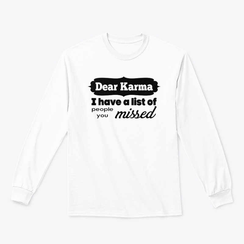 Karma I have a list
