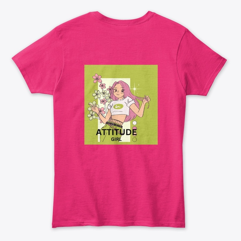 Attitude girl t shirt